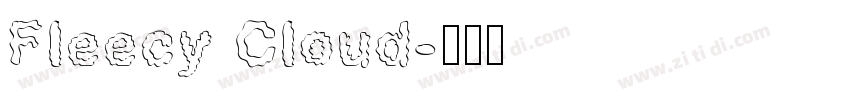 Fleecy Cloud字体转换